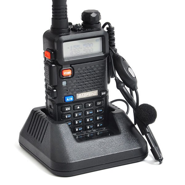 Baofeng UV-5R (Black) 5 Вт VHF/UHF (136-174 МГц; 400-520 МГц) MT269 от прозводителя Baofeng