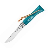 Нож Opinel №6 Trekking, нержавеющая сталь, бирюзовый, 002200 002200 от прозводителя Opinel