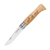 Нож Opinel №8 Animalia, нержавеющая сталь, рукоять дуб, гравировка собака, 001622 001622 от прозводителя Opinel