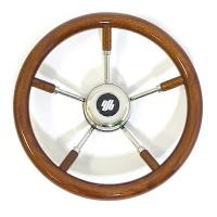 Колесо рулевое V.66 сталь, красное дерево V.66 от прозводителя Ultraflex