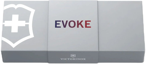 Нож Victorinox Evoke Alox, 136 мм, 4 функции, синий/красный подар.коробка 0.9415.D221 от прозводителя Victorinox