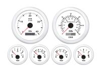 KUS Engine Instrument Set / white  от прозводителя KUS