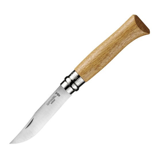 Нож Opinel №8, нержавеющая сталь, дубовая рукоять в картонной коробке, 002021 002021 от прозводителя Opinel