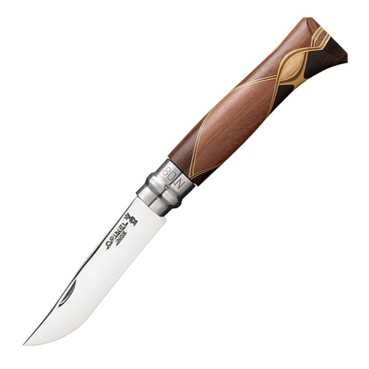 Нож Opinel №8 Chaperon, рукоять африканское дерево, футляр, 001399 001399 от прозводителя Opinel