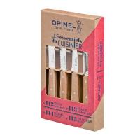 Набор ножей Opinel "Les Essentiels", нержавеющая сталь, рукоять бук( 4 шт./уп.), 001300 001300 от прозводителя Opinel