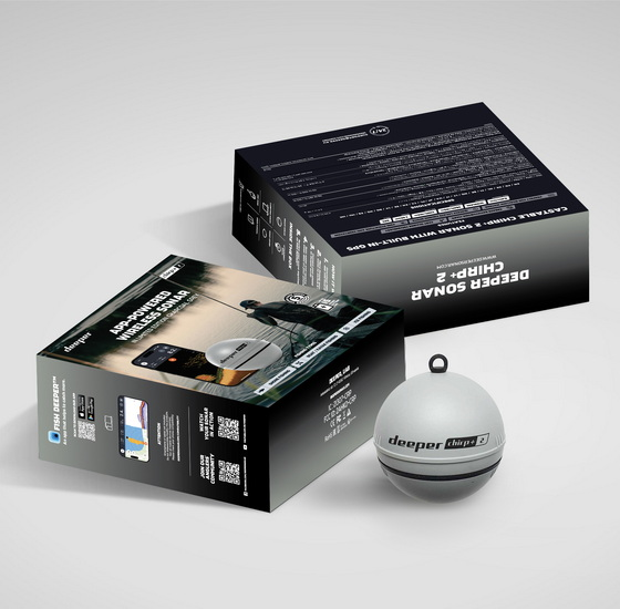 Эхолот Deeper Smart Sonar Chirp+ 2.0 Limited Edition Arctic Grey DP4H10S13 от прозводителя Deeper