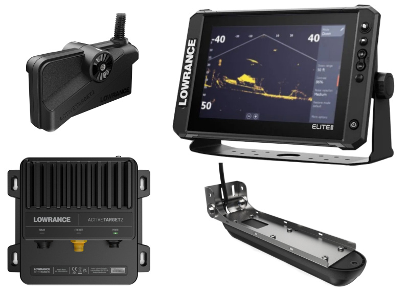 Lowrance Elite FS 12 с Active Imaging 3-in-1 + ActiveTarget 2