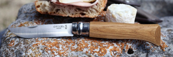 Нож Opinel №8, нержавеющая сталь, дубовая рукоять в картонной коробке, 002021 002021 от прозводителя Opinel