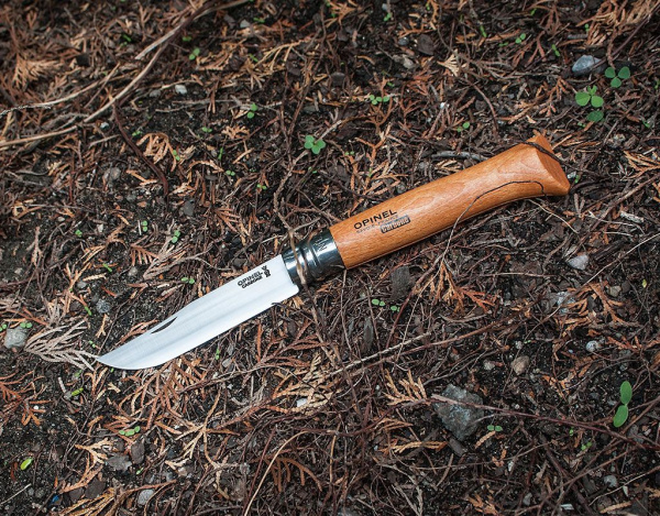 Нож Opinel №12, углеродистая сталь, рукоять из дерева бука, 113120 113120 от прозводителя Opinel