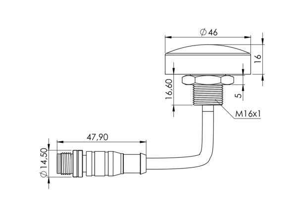 LXNAV GPSN2K GPS Antenna / NMEA2000 Micro-C  от прозводителя LXNAV
