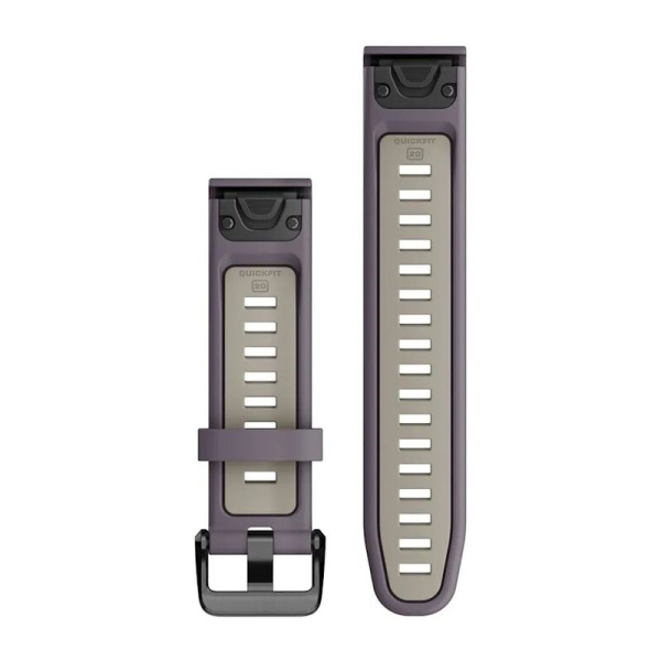 GARMIN 20MM QUICKFIT  Deep Orchid/Light Sand Silicone 010-13279-06 010-13279-06 от прозводителя Garmin