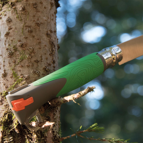 Нож Opinel №12 ExploreTick Remover, зеленый 002489 от прозводителя Opinel