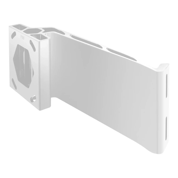 Raptor Jack Plate Adapter Bracket - Port, 8" Setback, 6" Rise, White 1810387 от прозводителя Minn Kota