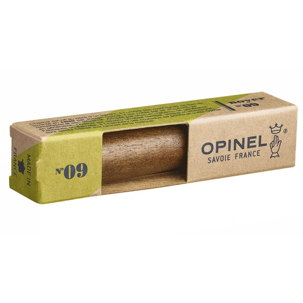Нож Opinel №9, нержавеющая сталь, ореховая рукоять в картонной коробке, 002425 002425 от прозводителя Opinel
