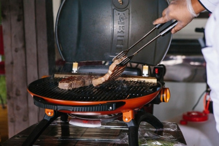 Газовый гриль O-GRILL 800T red + адаптер А 800T_RED от прозводителя O-GRILL