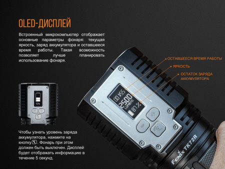 Фонарь Fenix TK72R TK72R от прозводителя Fenix